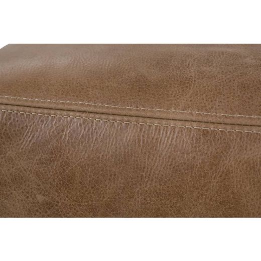 Picture of Dena Leather Accent Ottoman